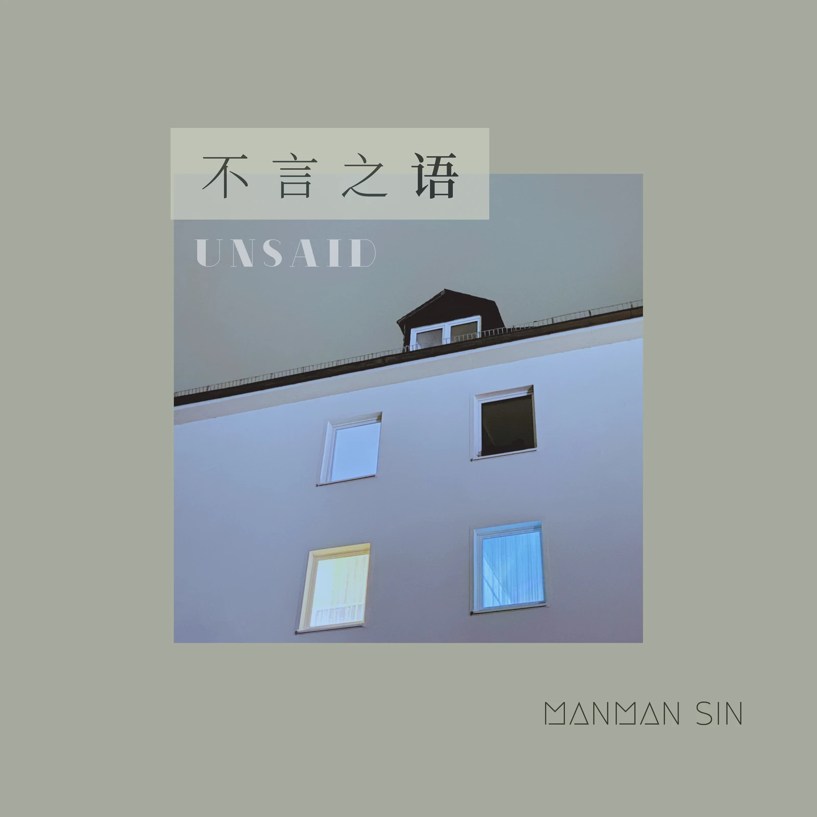 不言之语 / Unsaid — MANMAN SIN record cover