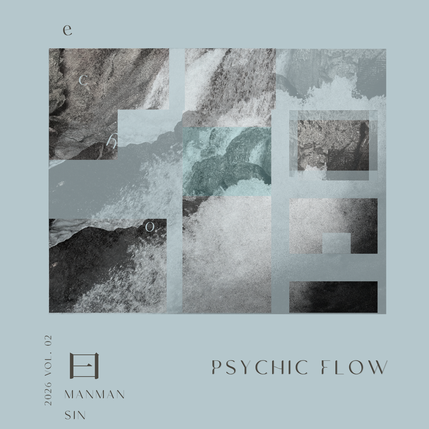 Psychic Flow, complete album cover designed by Yihan Zhao.